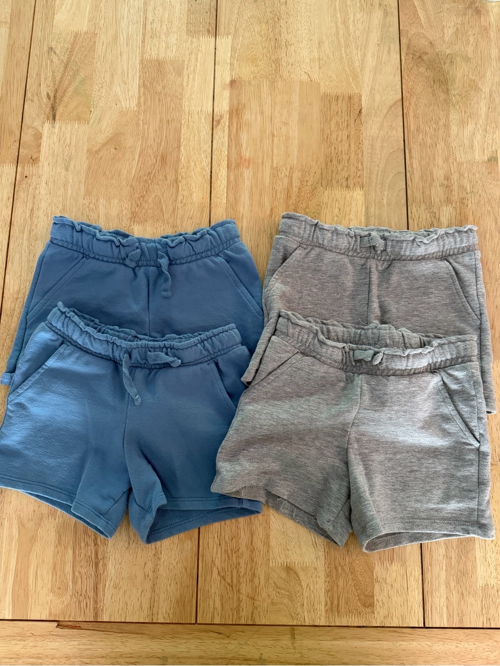 4T cat & Jack shorts lot